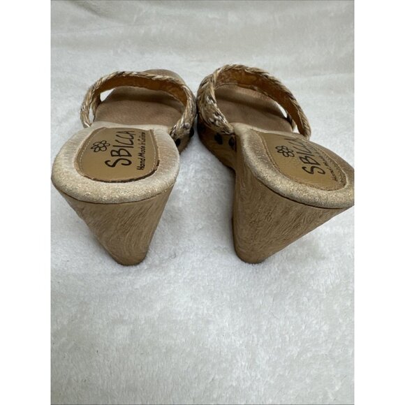 Sbicca Womens Handmade California Wedge Sandals Size 7 - Picture 5 of 6